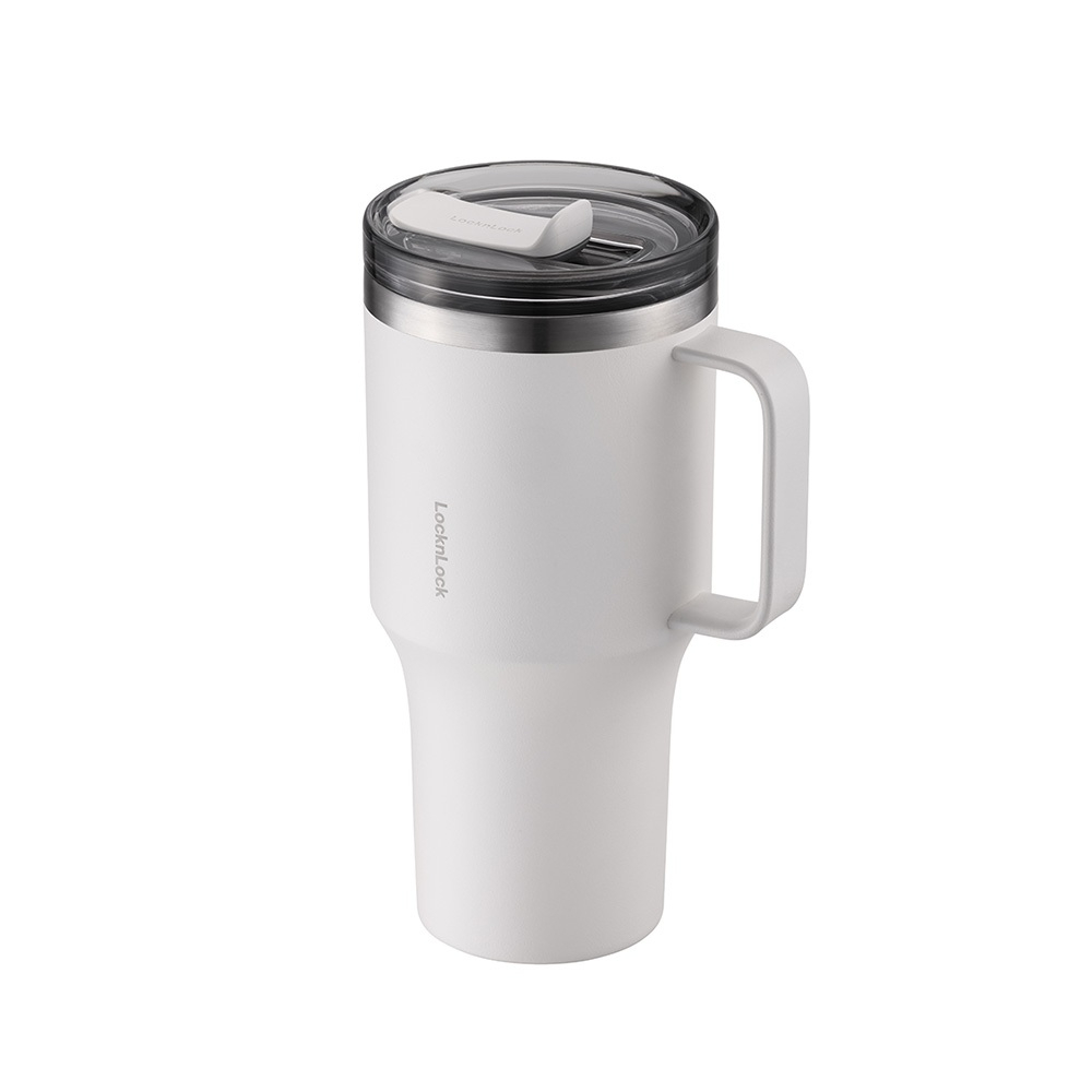 Ly Giữ Nhiệt LocknLock Metro King 820ml LHC4326, Hàng Chính Hãng, Nắp Trượt, Có Tay Cầm - JoyMall