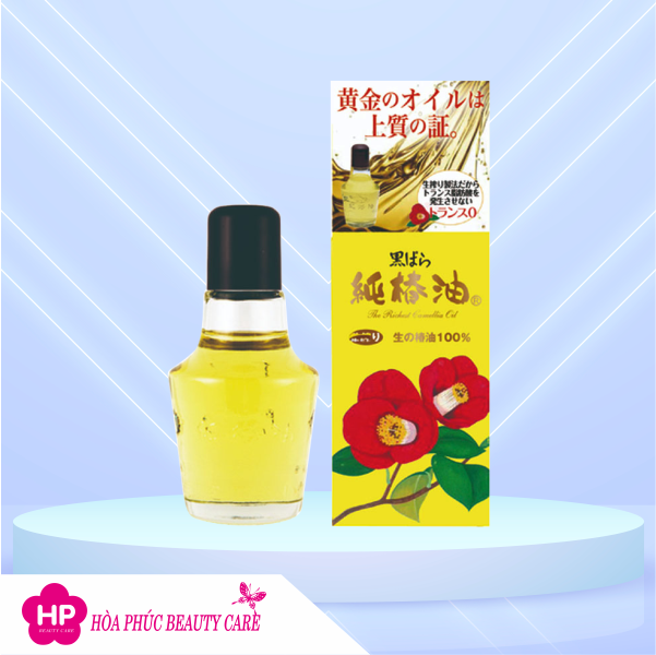 Tinh Dầu Kurobara Tsubaki Oil Dưỡng Tóc Và Da Chiết Xuất Từ Hoa Trà (47mL)