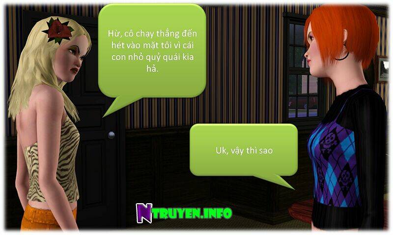 truyện sims - bí mật màu xanh chapter 2 21