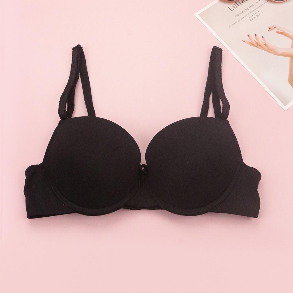 Áo Lót Nâng Ngực Trơn Siêu Đẩy LUPERI SP840 đệm mút ép thấm hút mồ hôi bản 2 móc trẻ trung