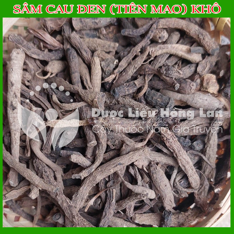  1kg Sâm Cau Đen (Tiên Mao) chuẩn rừng loại 1 khô sạch