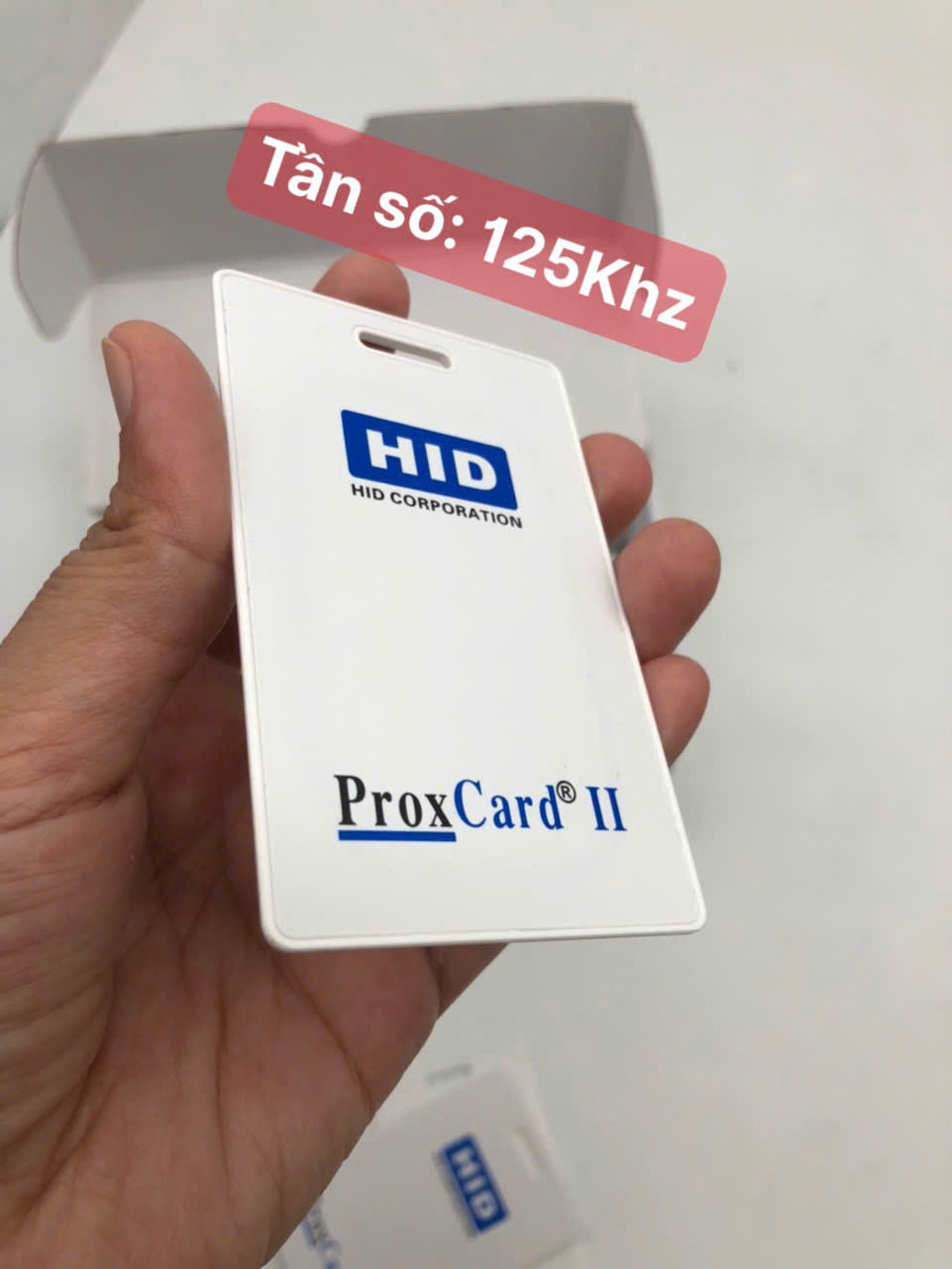 Thẻ HID ProxCard II tần số 125Khz loại dày - Hàng nhập khẩu