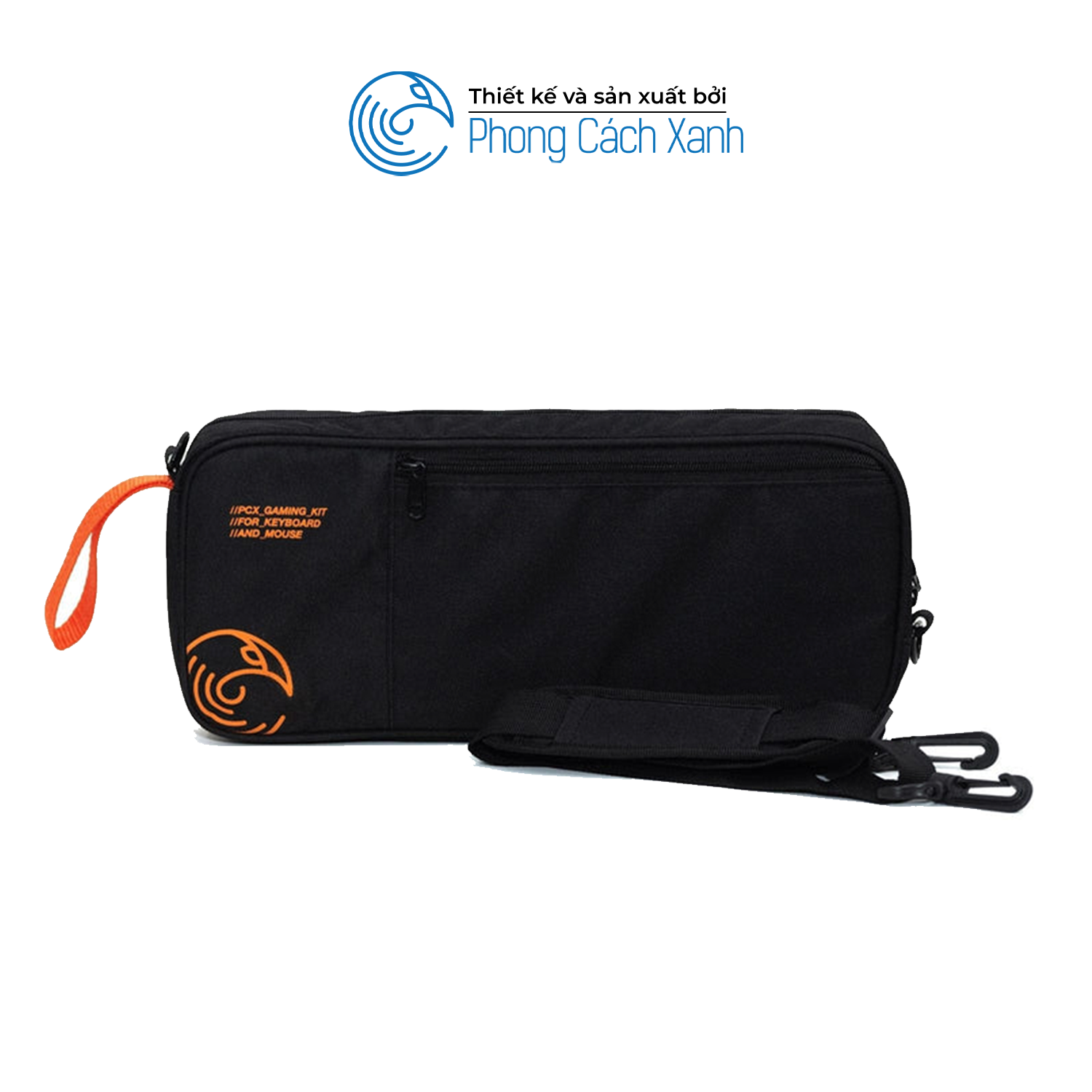 Túi đựng bàn phím cơ PCX (Đen/Cam) - Hàng Chính Hãng