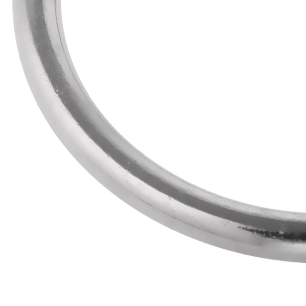2 Welded Stainless Steel O Round Rings Circle Craft Webbing Boat 1 Inch