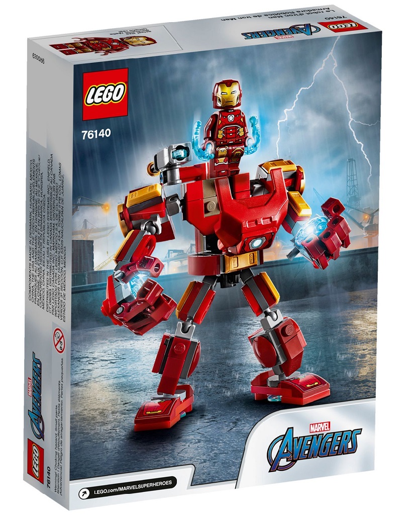 Bộ lắp ráp Chiến Giáp Người Sắt - LEGO Marvel 76140 (148 Chi Tiết)