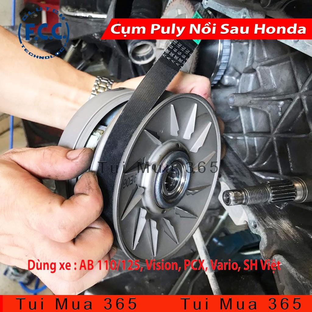 Bộ Puly FCC Nồi Sau Xe Air Blade, Vision, PCX, Vario, SH Việt