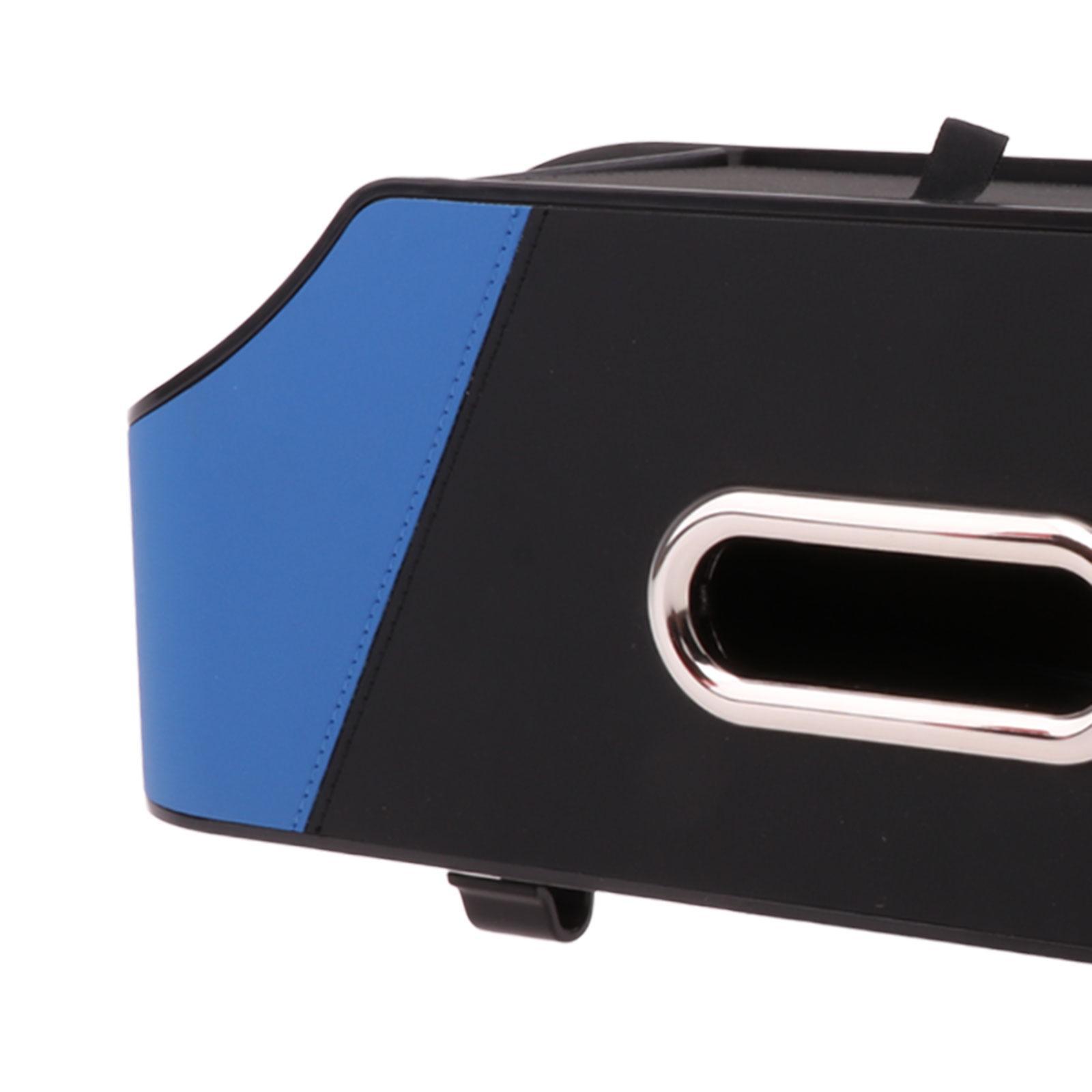 Car Seat Back Organizer Tissue Box Keep Tidy Travel Accessories 2 Cup Holder