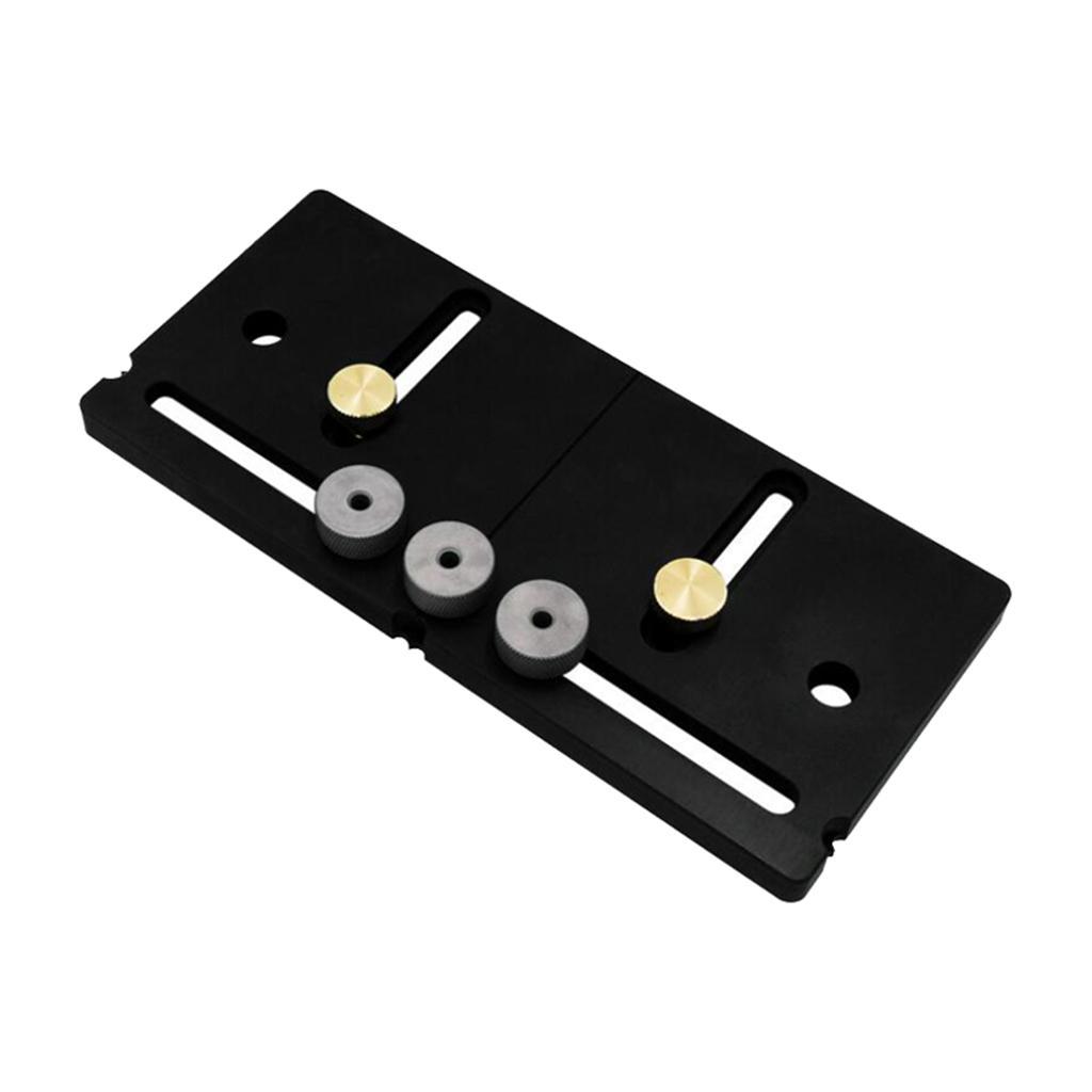 Cabinet Punch Locator Drill Guide Tools Jig Template Woodworking Sleeve Hardware