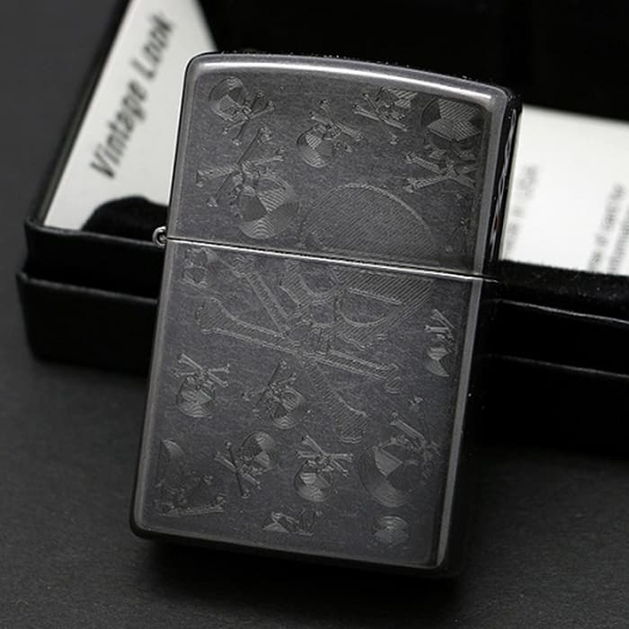 Bật Lửa Zippo Iced Skulls Gray Dusk 28685