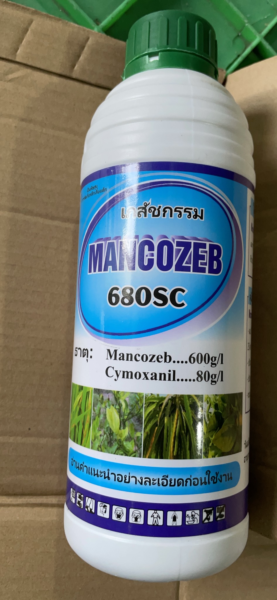 Sản phẩm bảo vệ cây trồng MANCOZEB và Cymoxanil lọ 1 lít