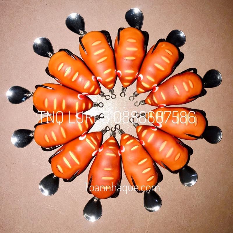 COMBO 4 mồi câu lure nhái hơi TNQ T1 và T3