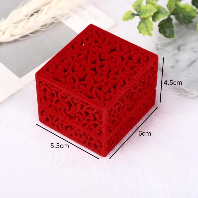 HỘP NHUNG ĐỰNG NHẪN CƯỚI