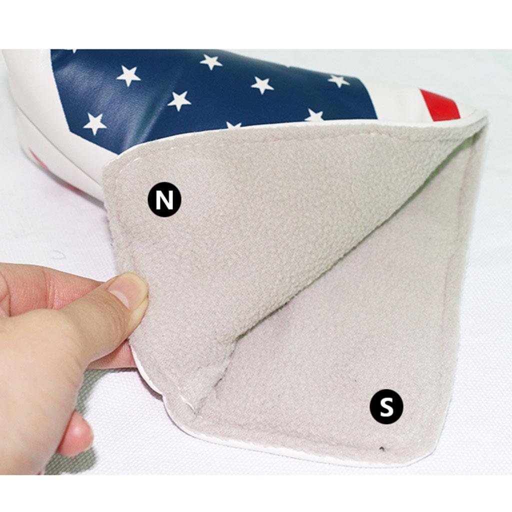 Magnetic Golf Club Headcover Blade Head Cover Protector Putter