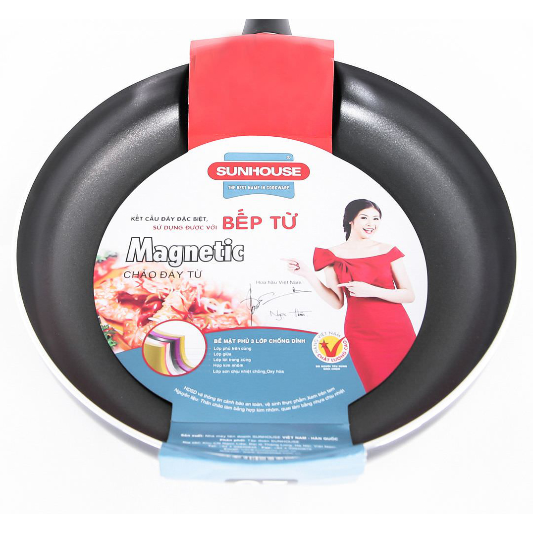 Chảo Từ Sunhouse Magnetic Pan SHM18