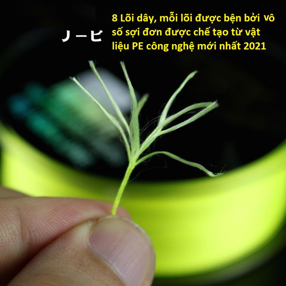 Dây Dù Câu Cá Noeby 150m,8 Lõi Lụa Đức Cao Cấp Siêu Khỏe Sanami Fishing