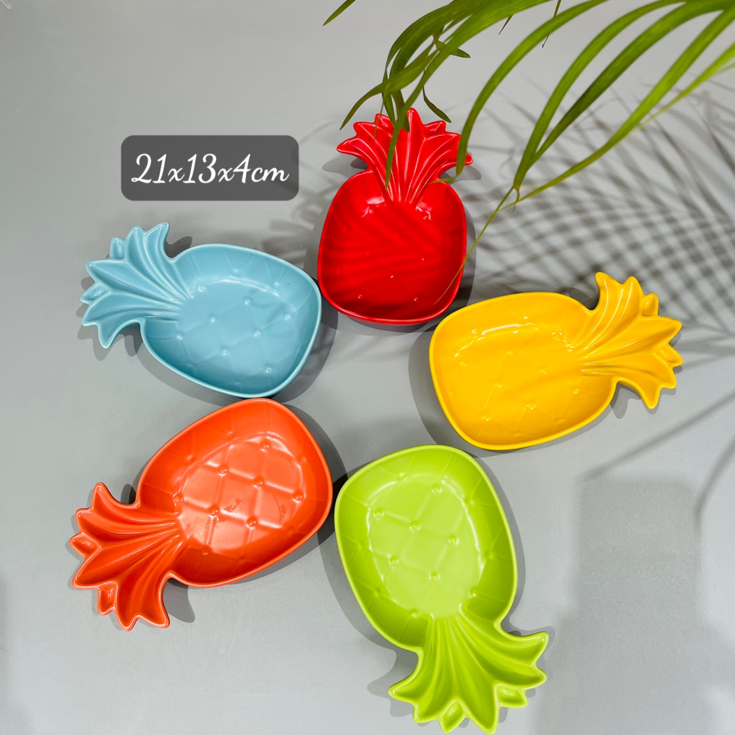 Bát dứa gốm sứ sắc màu
