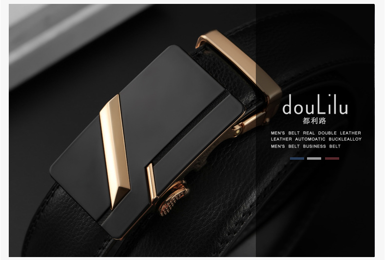 Dây Thắt Lưng Nam Chất Liệu Da Bò Nguyên Miếng DL.02