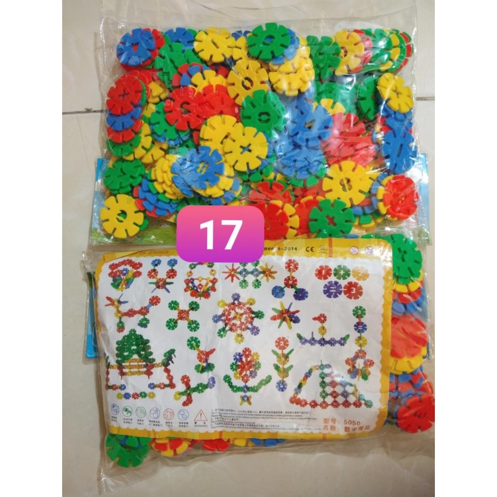 Bộ Lắp Ghép Bằng Nhựa Thông Minh Cho Bé M1-22