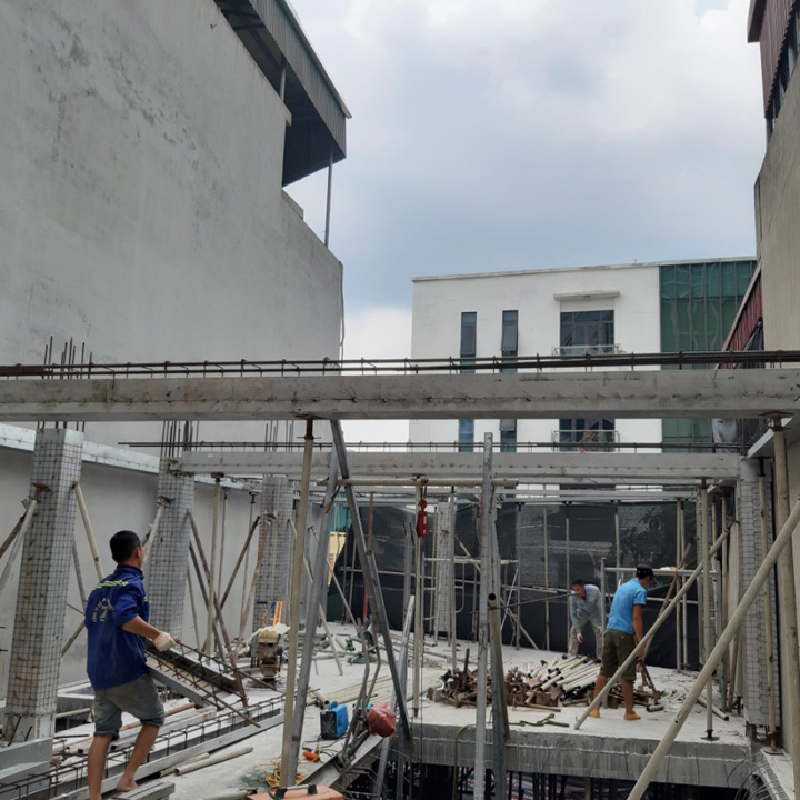 Tấm sàn bê tông lắp ghép 60