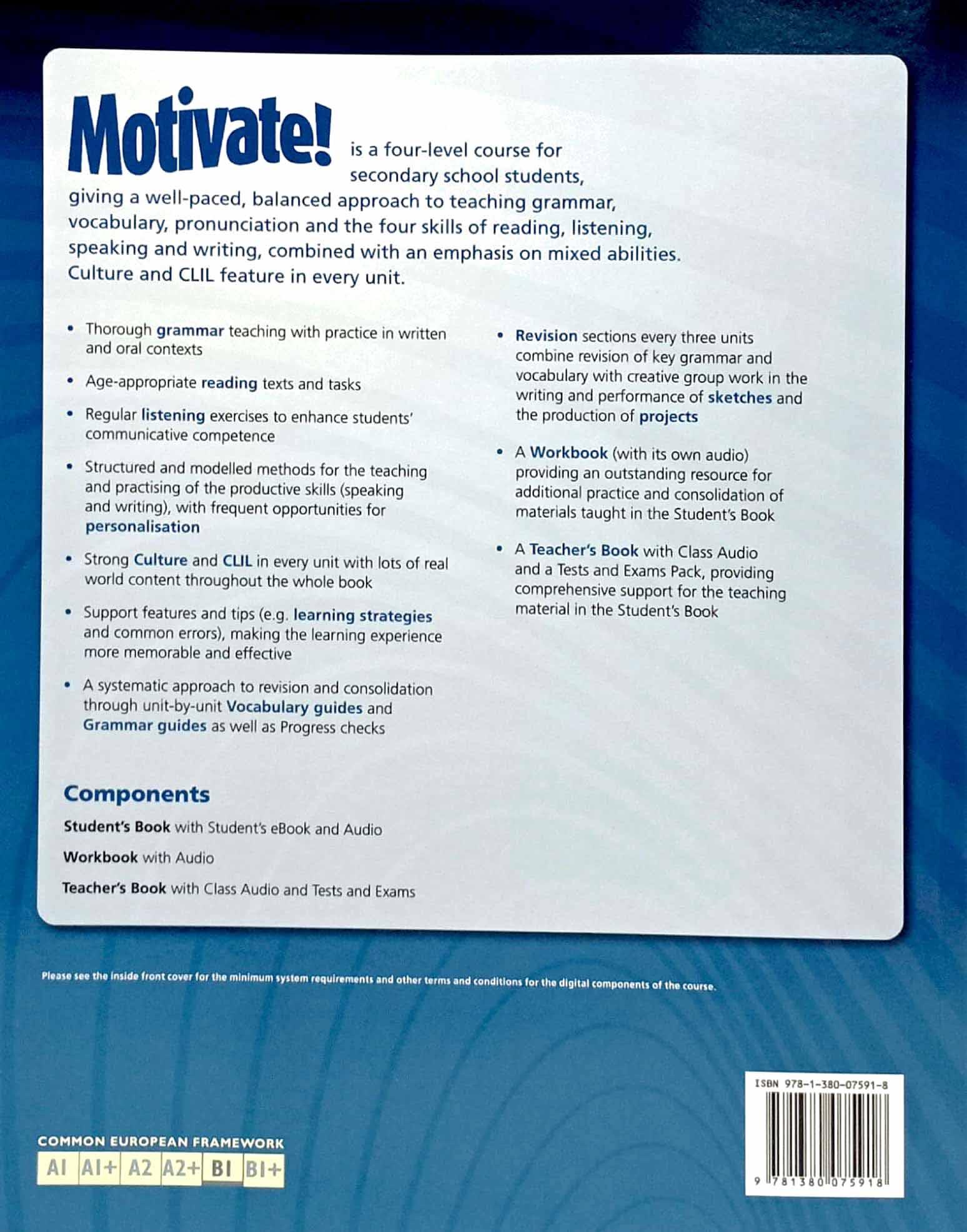 Motivate! 4 Workbook With Audio CD