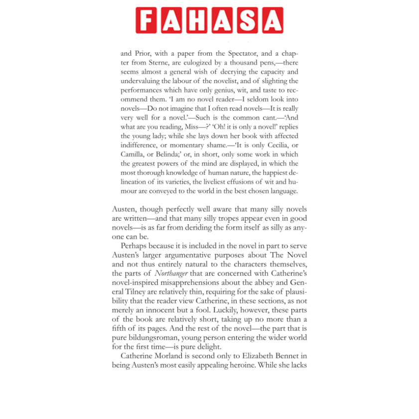 Sách ngoại văn: Northanger Abbey