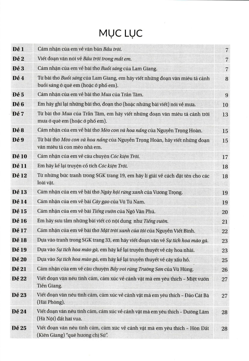 Những Bài Làm Văn Mẫu Lớp 3 - Tập 2 Kết Nối