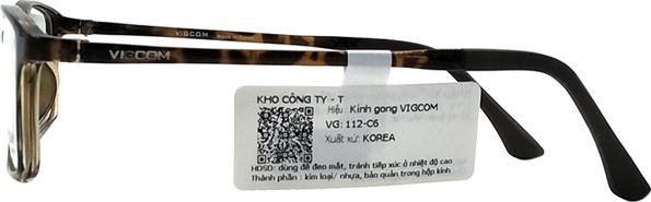 Gọng Kính Thời Trang Vigcom VG112 C6 (52/19/140)