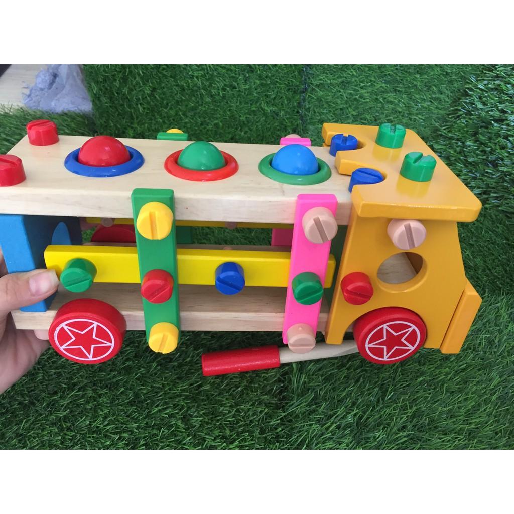 Bộ Lắp Ghép Xe Tải - Đập Bóng 3 Lỗ