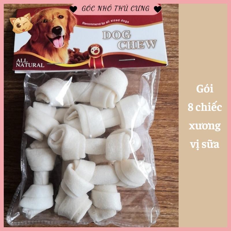 Xương da bò xoắn hai đầu thơm ngon cho thú cưng