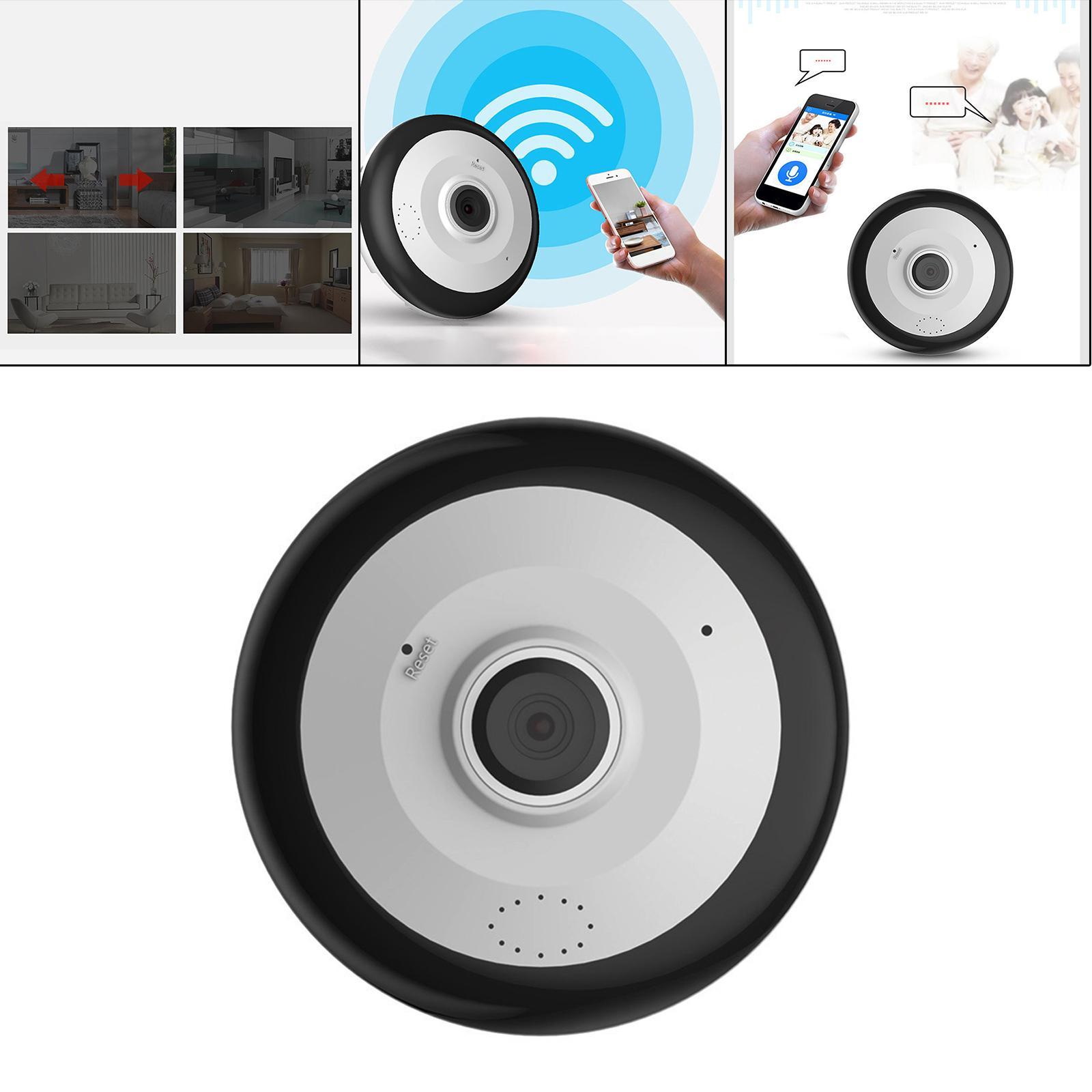 Wireless Cameras Fisheyes Lens 360 Panoramic Mini cam for Indoor Nanny
