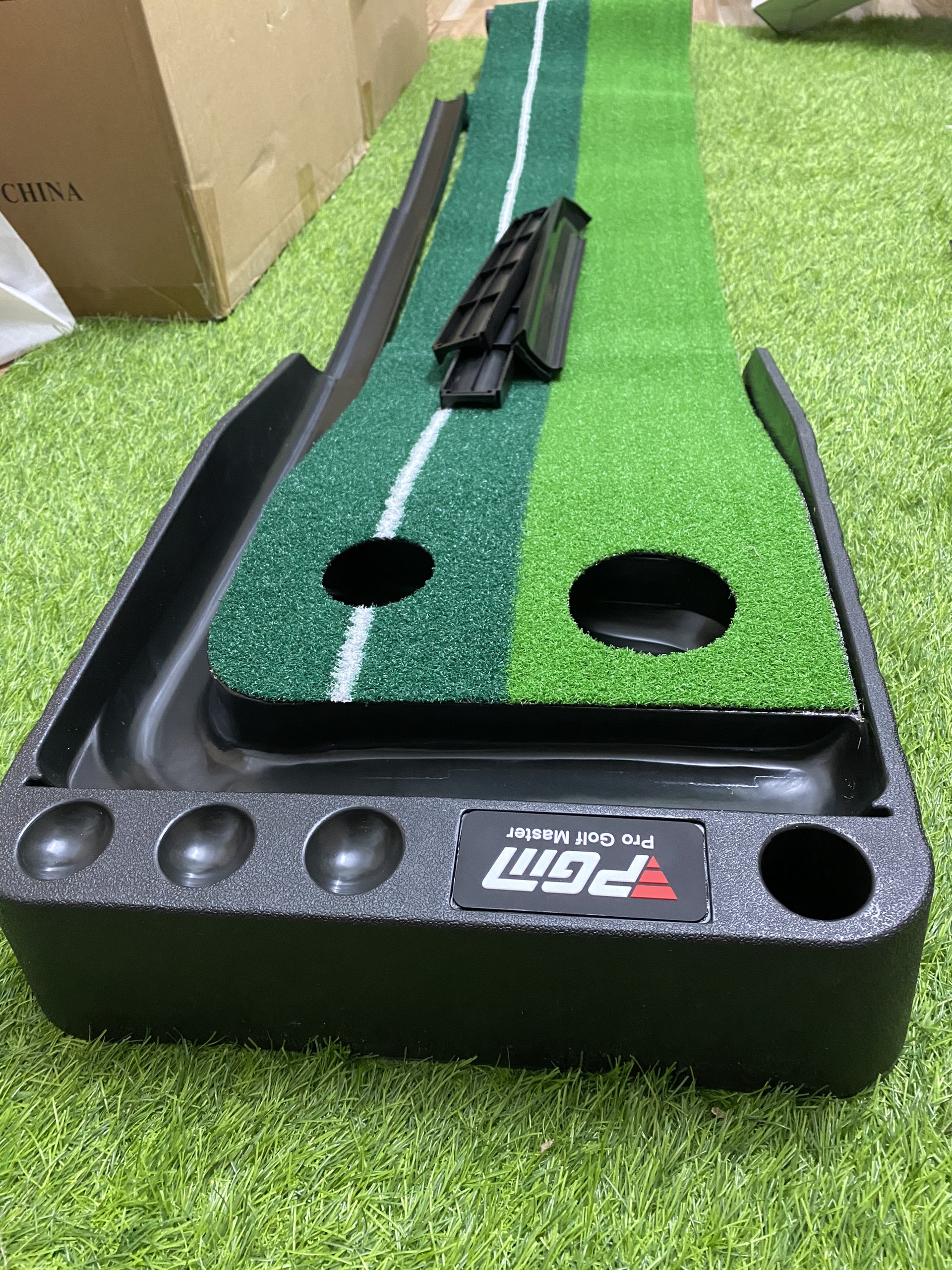 Thảm tập Putting Golf Gỗ, putt nhựa dành tập tại nhà, văn phòng giá rẻ