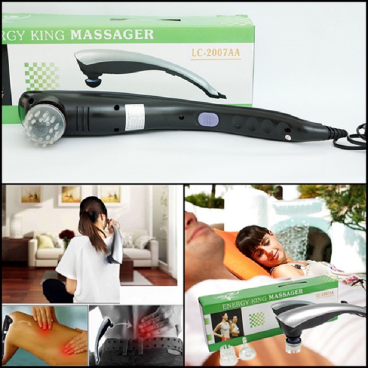 Máy massage cầm tay 3 đầu LC-2007AA