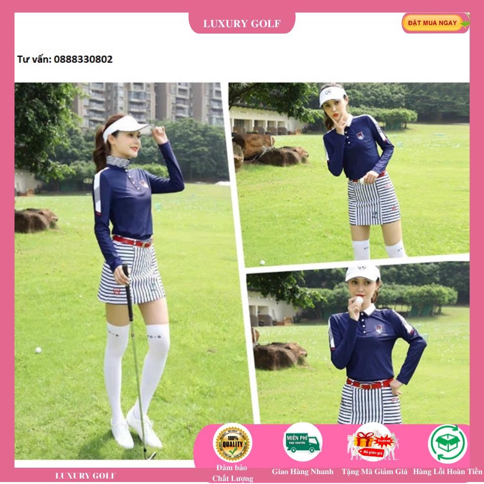 Set chân váy kèm áo golf nữ ZG-6 co giãn cao cấp