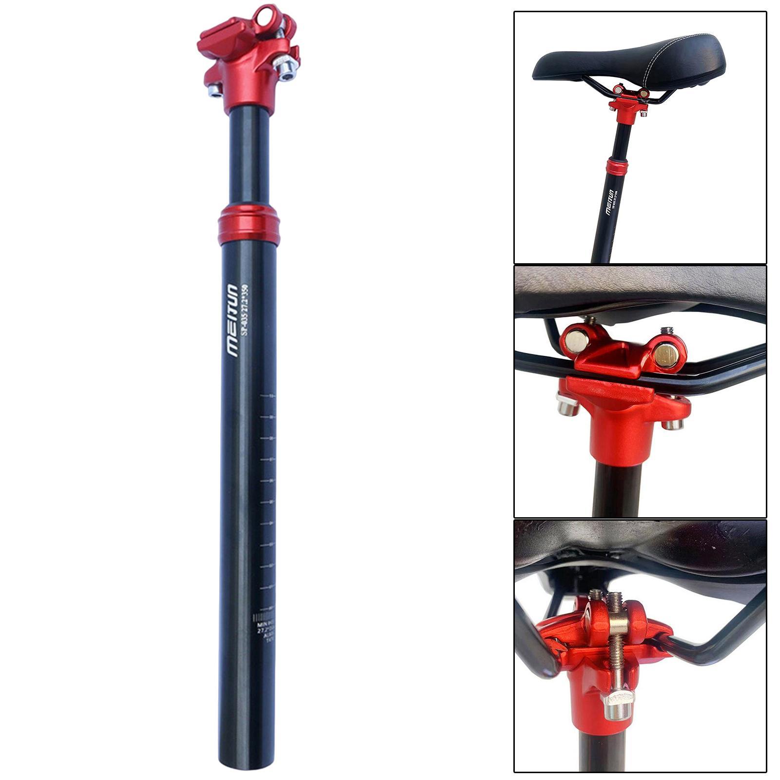 Bike Seat Post Saddle Support Pole Damper Post Cycling Equipment Seatpost