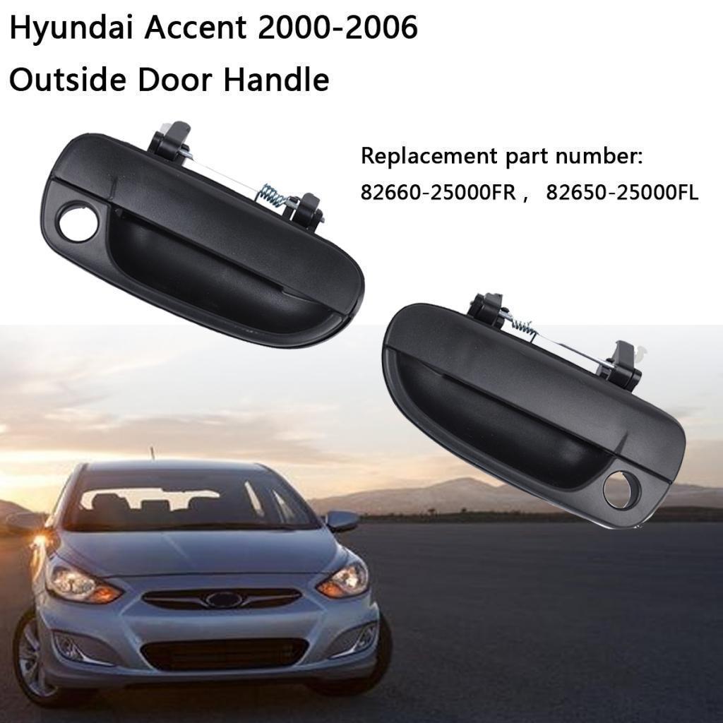 Front Exterior Outer Door Handle #83660-25000 for Hyundai Accent 2000-06