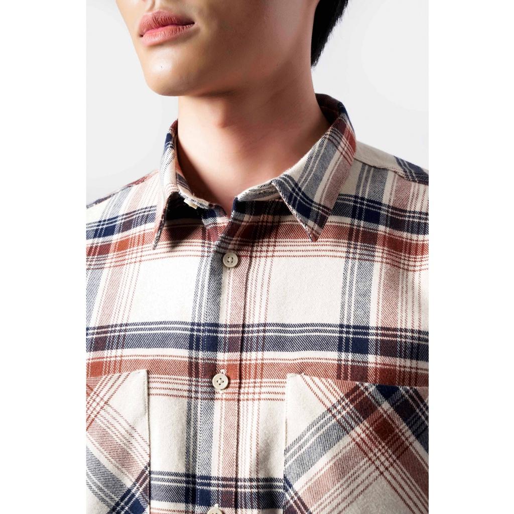 ÁO SƠ MI NAM FLANNEL CARO NHIỀU MÀU . REGULAR - 10F22SHL029 | LASTORE MENSWEAR