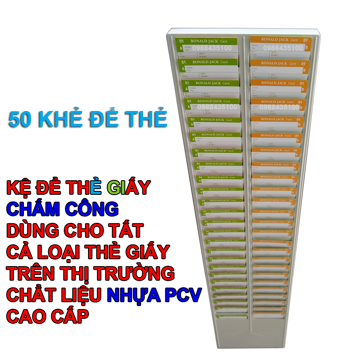 Kệ để thẻ chấm công giấy