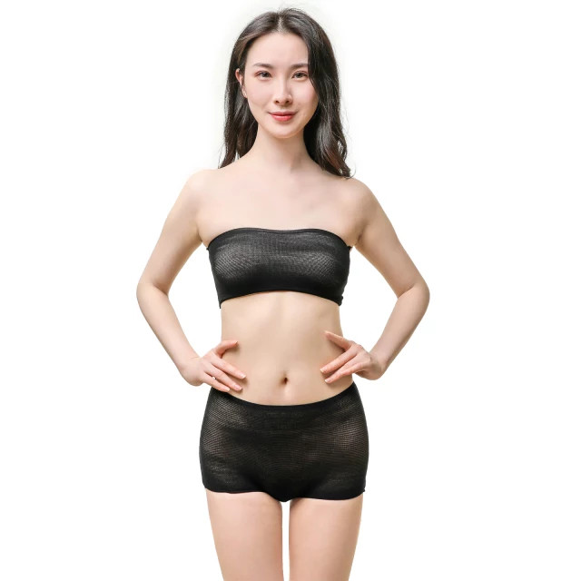 Quần lót màu đen dùng 1 lần