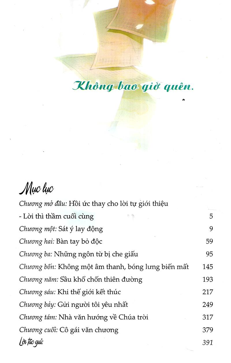 Sách Cô Gái Văn Chương Và Nhà Văn Hướng Về Chúa Trời (Tập 8) - Tái Bản