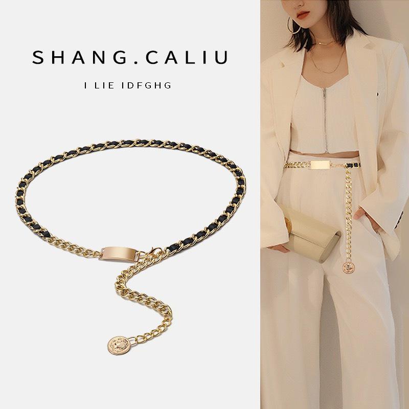 Dây xích thắt lưng quần Chain thắt áo blazer 2 màu thanh lịch