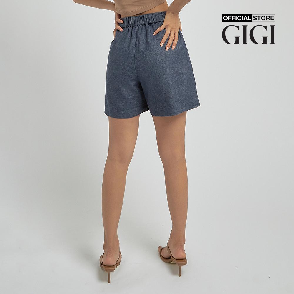 GIGI - Quần shorts nữ denim lưng thun phối túi thời trang G3402S212411-59