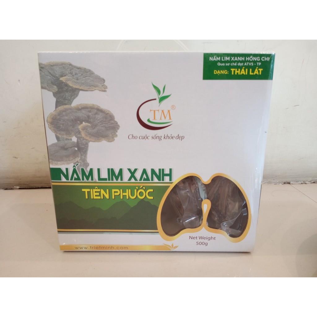 Nấm Lim Xanh thái lát