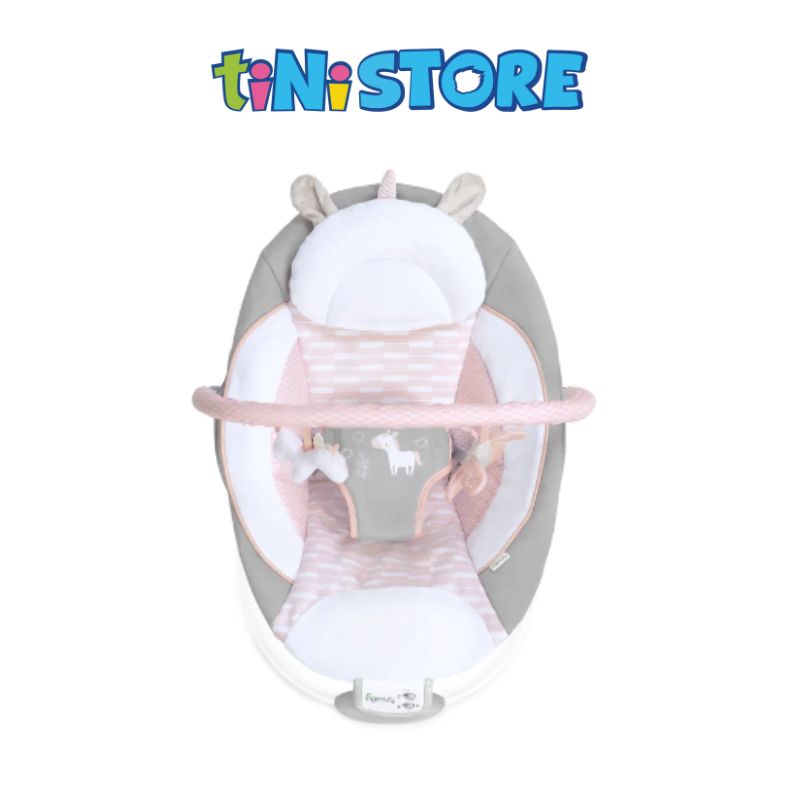 tiNiStore-Nôi rung bập bênh có nhạc Unicorn Ingenuity 12201