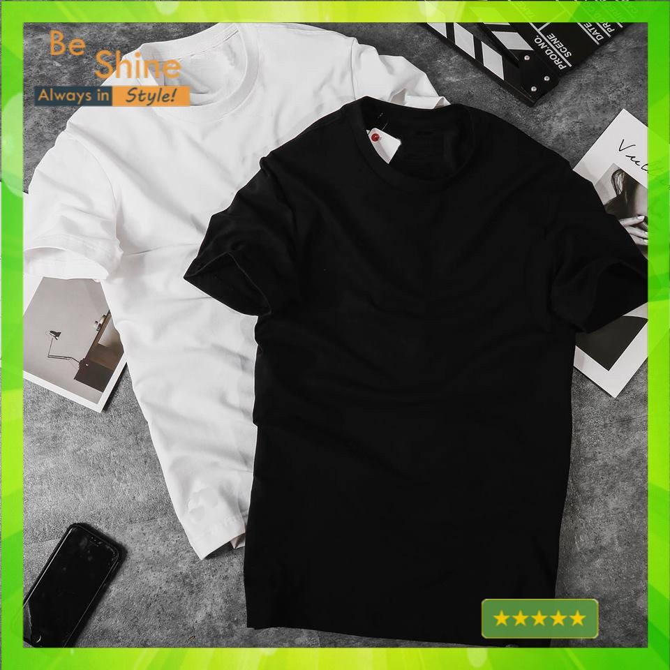 Áo thun Unisex in chữ Just Be Nice 50K Áo Phông Cotton Form Rộng Tay Lỡ FreeSize