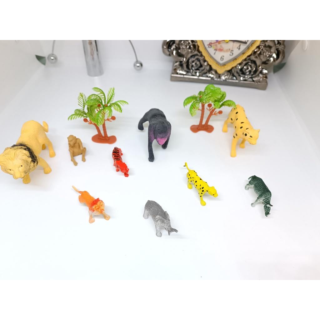Túi đồ chơi thú rừng cực xinh giúp bé học tập về con vật trong khu rừng