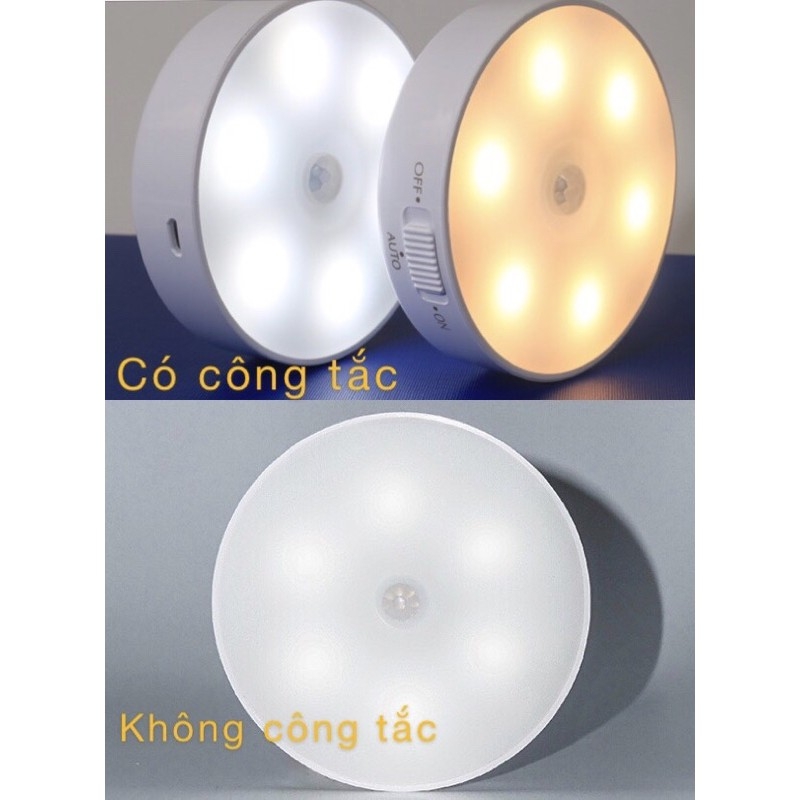 ĐÈN LED cảm biến chuyển động theo cơ thể người tự động bật tắt sử dụng pin sạc 700mah thương hiệu DORON