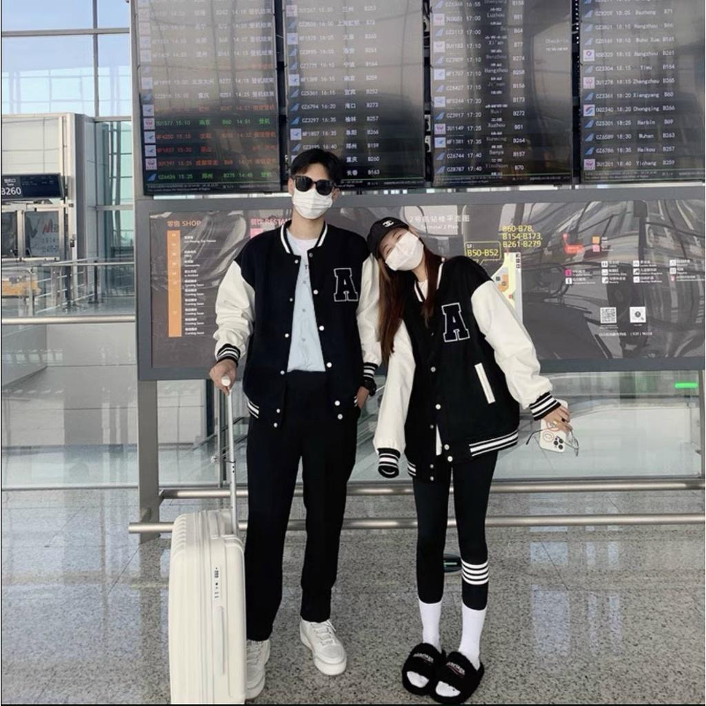 ÁO KHOÁC DÙ BOMBER UNISEX FORM RỘNG SIÊU THỜI TRANG , HOTTREND CHO CÁC BẠN TRẺ GENZ 2022