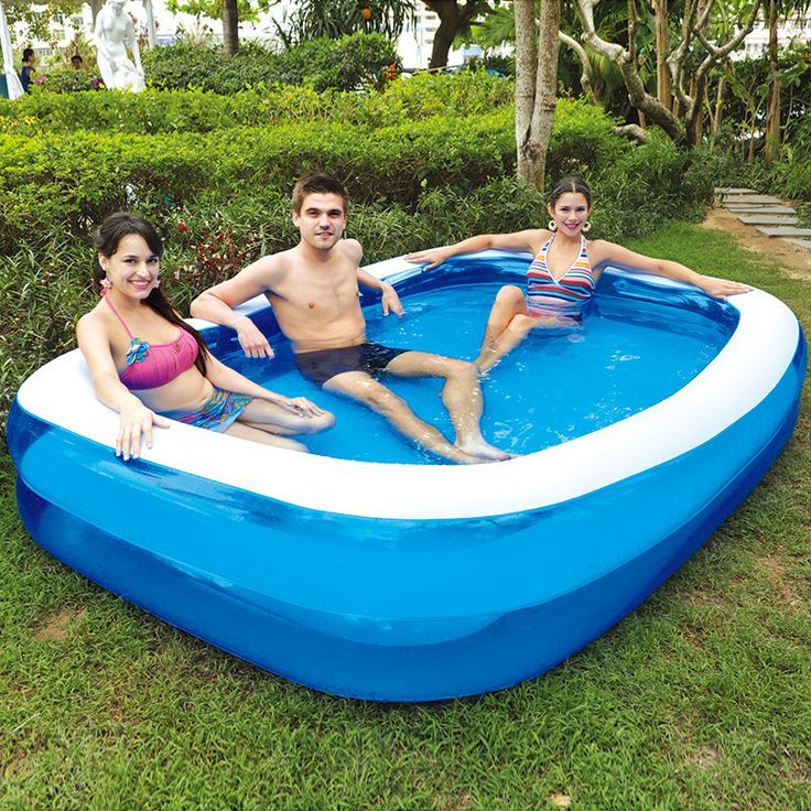 Bể bơi gia đình 260*165*60cm gia đình(tặng kèm bơm điện 2 chiều) cao cấp