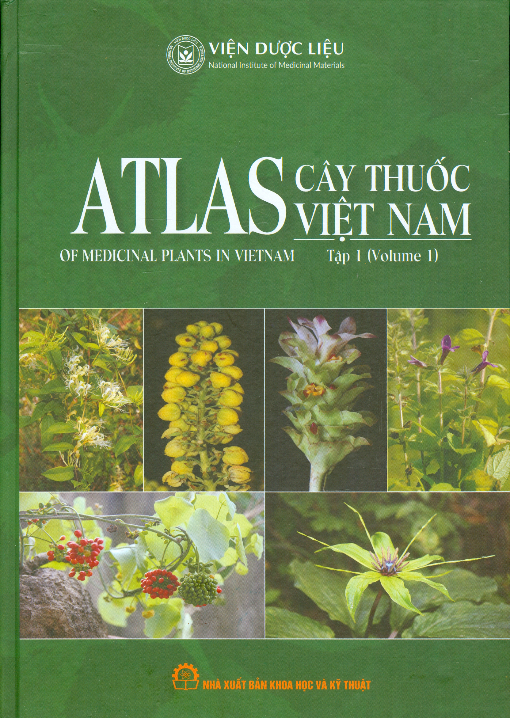 ATLAS CÂY THUỐC VIỆT NAM , TẬP 1 (Atlas Of Medicinal Plants In Vietnam, Volume 1) - Bìa cứng