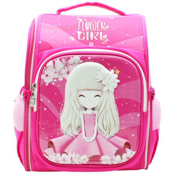 Cặp Chống Gù Bé Gái Size M - Miti C11074M_BB4_PIN.D_PIN.D - Flower Girl